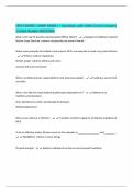 CPLS COURSE&colon; COMP&period; EXAM 1 &ndash; Questions with 100&percnt; Correct Answers &vert; Latest Update 2025&sol;2026