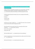 Cpls course Exam 1 &ndash; Questions with 100&percnt; Correct Answers &vert; Latest Update 2025&sol;2026