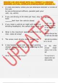 DRIVER'S ED 2025 EXAM WITH ALL CORRECT & VERIFIED ANSWERS &vert;ACTUAL COMPLETE EXAM&vert;ALREADY GRADED A&plus;