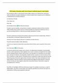 CPCO chapter 4 Questions with Correct Answers Verified by Experts&vert; Latest Update