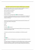 CPCO chapter 1 Questions with Correct Answers Verified by Experts&vert; Latest Update 