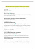 CPCO chapter 3 Questions with Correct Answers Verified by Experts&vert; Latest Update