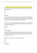CPCO Chapter 12 Exam Questions with Correct Answers Verified by Experts&vert; Latest Update 