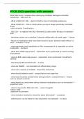 PTCB 2025 question with answers