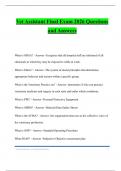 Vet Assistant Final Exam 2026 Questions and Answers