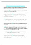 D033 &ndash; WGU Questions with Complete Solutions 100&percnt; Solved&vert; Grade A&plus;