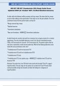 NR 667&sol; NR 667 Chamberlain CEA Study Guide Exam  Updated 2025 &lpar;A&plus; Graded 100&percnt; Verified Detailed Answers&rpar; 