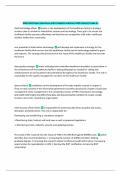 PACKAGE-&colon;&colon;WGU D033  EXAMS WITH CORRECT ANSWERS 