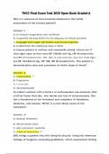 TNCC Final Exam Test 2025 Open Book Graded A