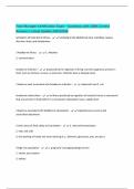 Food Manager Certification Exam &ndash; Questions with 100&percnt; Correct Answers &vert; Latest Update 2025&sol;2026