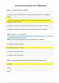 Visual Communication Unit 2 Milestone 2