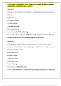 Certified Construction Manager Exam Reference QUESTION AND ANSWERS UPDATED 2025 LATEST