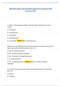 USPS 943 exam with questions and correct answers with solutions 2025