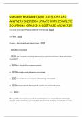 varcarolis test bank-EXAM QUESTIONS AND ANSWERS 2025&sol;2026 UPDATE WITH COMPLETE SOLUTIONS &lpar;GRADED A&plus;&rpar; DETAILED ANSWERS&excl;&excl;