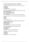 USPS 943 EXAM QUESTIONS & ANSWERS