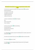 PACKAGE-&colon;&colon;EMD V14 EXAMS WITH CORRECT ANSWERS 