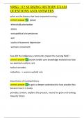 NRSG 112 NURSING HISTORY EXAM QUESTIONS AND ANSWERS&period;docx