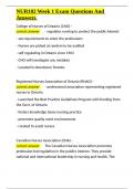 NUR102 Week 1 Exam Questions And Answers&period;docx
