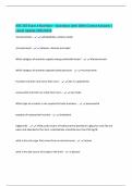 EXAMS BUNDLE PACKAGE&colon;&colon;&colon;NSC 232  Exam &vert; Questions with 100&percnt; Correct Answers &vert; VERIFIED 