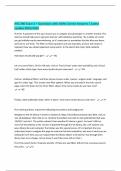 NSC 260 Exam 1 &ndash; Questions with 100&percnt; Correct Answers &vert; Latest Update 2025&sol;2026