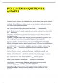BIOL 1104 EXAM 4 QUESTIONS & ANSWERS &vert; VERIFIED ANSWERS &vert; GRADED A