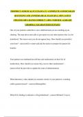 PROPHECY SURGICAL ICU EXAM A V3  &vert;COMPLETE AND DETAILED QUESTIONS AND ANSWERS&vert; REAL EXAM QNA &vert; 2025 LATEST UPDATED 100&percnt; RATED CORRECT &vert; 100&percnt; VERFIED &vert; ALREADY GRADED A&plus;&vert;GUARANTEED TO PASS&excl;&excl;