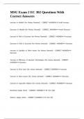MSU Exam 2 EC 302 Questions With Correct Answers&period;