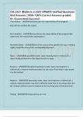 CSE 2221 Midterm 2 2025 UPDATE Verified Questions And Answers &vert; With 100&percnt; Correct Answers graded A&plus; Guaranteed Success&excl;&excl;