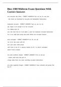 Bioc 2580 Midterm Exam Questions With Correct Answers&period;