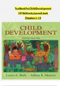 Child development 10th edition by laura e berk test bank &lpar;1&rpar; - Copy