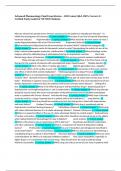 Advanced Pharmacology Final Exam Review &ndash; 2025 Latest Q&A &vert; 100&percnt; Correct &vert; A&plus; Verified Study Guide for NP&sol;MSN Students