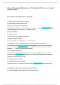 Advanced Pharmacology Midterm Exam &ndash; 2025 Verified Q&A &vert; 100&percnt; Correct &vert; A&plus; Graded &vert; MSN&sol;NP Programs