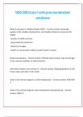 NSG 300 EXAMS COMPILATION BUNDLE