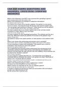 CAN 2024 EXAMS QUESTIONS AND ANSWERS&comma; &lpar;2025&sol;2026&rpar; &lpar;VERIFIED ANSWERS&rpar; 