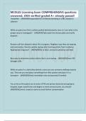 MCOLES Licensing Exam COMPREHENSIVE questions answered&comma; 2025 verified graded A&plus; already passed&excl;