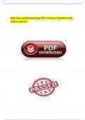 NSG 531 Advanced Pharmacology Exam 3 - Rush University &lpar;Questions & Answers&rpar;