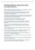 ISYE6644 Midterm 2 Questions with Accurate Answers