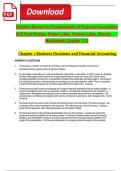 Solution Manual for Fundamentals of Financial Accounting  6CE Fred Phillips, Robert Libby, Patricia Libby, Brandy     Mackintosh Chapter 1-13 