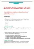 TESTBANK FOR HAMRIC AND HANSON-S ADVANCED PRACTICE NURSING 6TH EDITION NEW UPDATE 2025&period;pdf