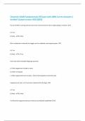 Chronicle SOAR Fundamentals V6 Exam with 100&percnt; Correct Answers &vert; Verified &vert;Latest version 2025&vert;2026