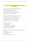 PACKAGE-&colon;&colon;FLHD 2400 EXAMS WITH CORRECT ANSWERS 