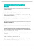 WVSSAC 2020 NFHS Part 1 Test Solved