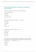 CLET practice Exam with 100&percnt; Correct Answers &vert; Verified &vert;Latest version 2025&vert;2026