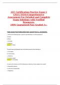 AST Certification Practice Exam 5 &lpar;2025&sol;2026&rpar;&colon;Comprehensive Assessment For Detailed and Complete Exam Solutions with Verified Resources&comma; 100&percnt; Guaranteed Pass Graded A&plus;&period;