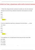 CSLB C10 Test 5 Latest 2025 Actual Questions and Verified Answers &lpar;2025 &sol; 2026&rpar; A&plus; Grade 100&percnt; Guarantee Verified by Experts