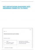 wsi certification questions 2025 answered correctl