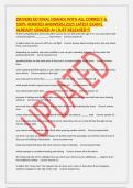 DRIVERS ED FINAL &lpar;IDAHO&rpar; WITH ALL CORRECT & 100&percnt; VERIFIED ANSWERS&vert;2025 LATEST EXAM&vert; ALREADY GRADED A&plus;&vert;JUST RELEASED&excl;&excl;&excl;
