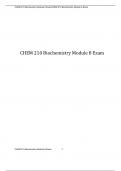 CHEM 210 Biochemistry Module 8 Exam Questions and Answers Latest 2025-2026&excl; 100&percnt; CORRECT ANSWERS