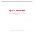 WGU C211 Pre-Assessment &ndash; Global Economics for Managers &vert; Complete Exam Questions with Correct Answers &lpar;2025&sol;2026&rpar;