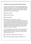 NURS 2310 exam 3 Questions With Complete Solutions